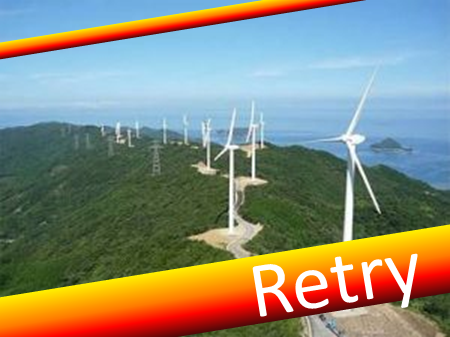 風力発電と星