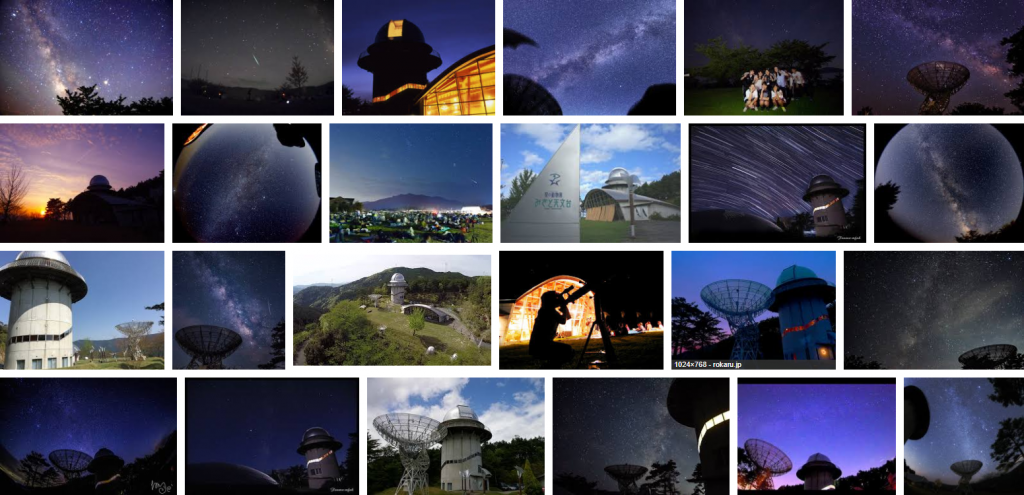 みさと天文台で流星群や天の川を