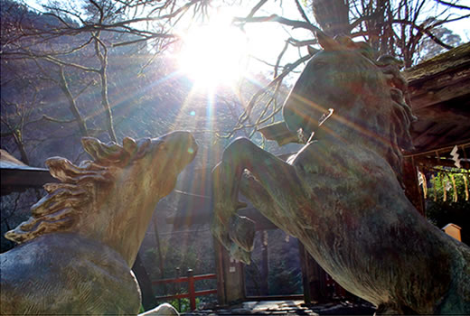 船神社と天体観測スポット