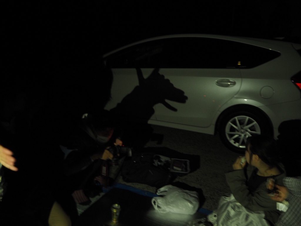 関西の社会人サークルで天体観測in鶴姫公園