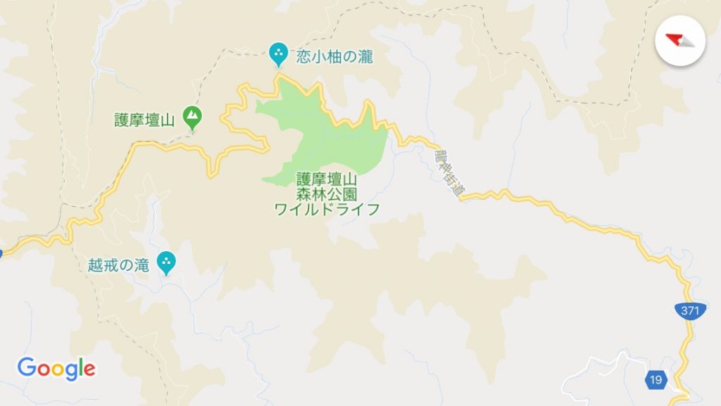 龍神スカイラインMAP