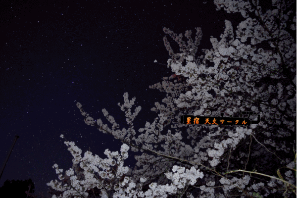 みさと天文台の星空。天体観測サークル