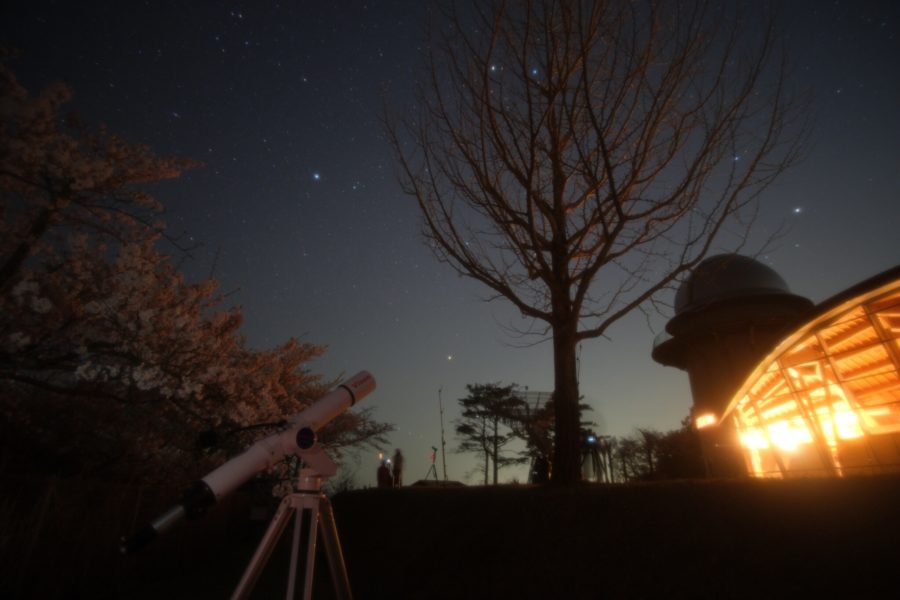みさと天文台の星空。天体観測サークル