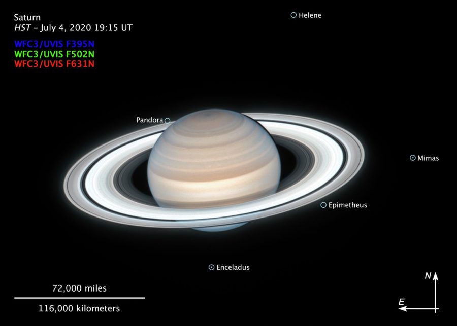 ハッブルが捉えた最新土星 Hida 関西の天文サークル 星宿