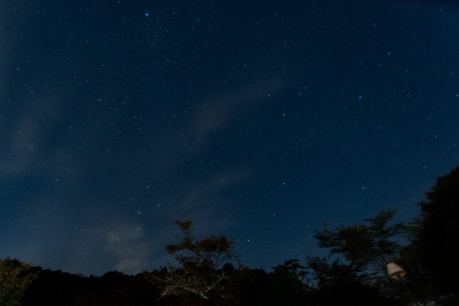 鳥見山公園の星空